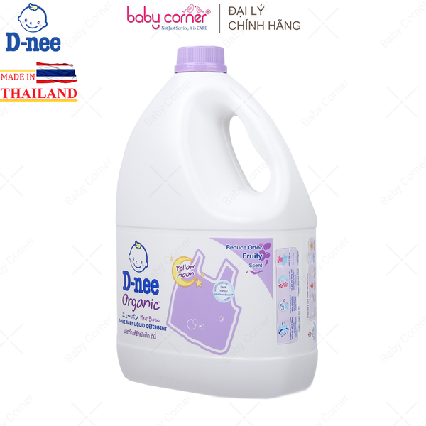  Nước Giặt Quần Áo Em Bé DNEE Tím 3L 