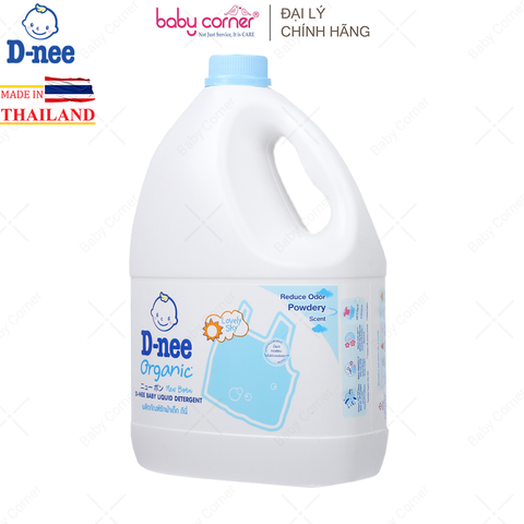  Nước Giặt Quần Áo Em Bé DNEE Xanh Dương 3L 