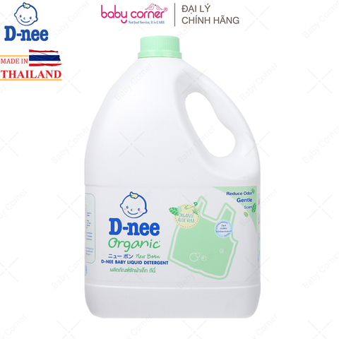  Nước Giặt Quần Áo Em Bé D-nee Xanh Lá 3L 