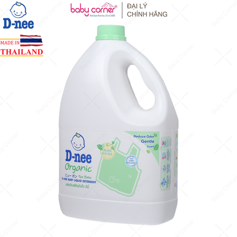  Nước Giặt Quần Áo Em Bé D-nee Xanh Lá 3L 