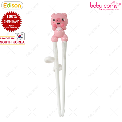  Đũa Tập Ăn Xỏ Ngón Bằng Nhựa (Tay Phải) Edison Cho Bé Từ 2 Tuổi 