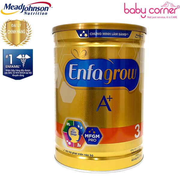  Sữa Bột Enfagrow A+ Số 3 DHA+ với MFGM PRO, bé 1-3 tuổi, 1750g 