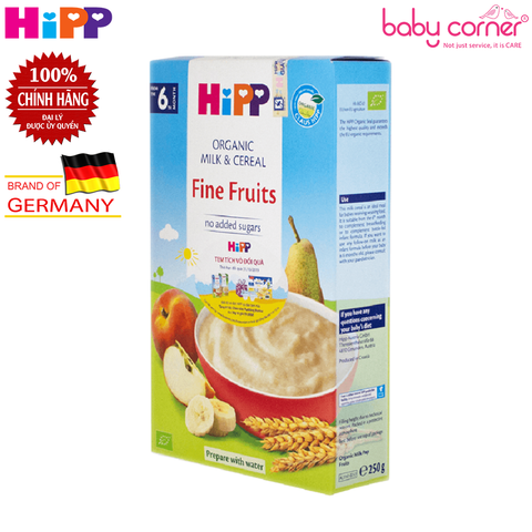  Bột Sữa Ăn Dặm HIPP - Ngũ Cốc Hoa Quả Tổng Hợp (Cho Bé Từ 6 Tháng Tuổi) - 250g 