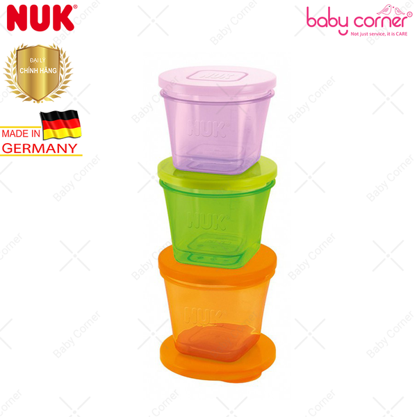  Bộ 6 Hộp Đựng Thực Phẩm NUK 
