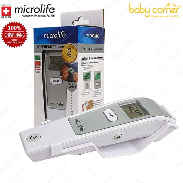  Nhiệt Kế Điện Tử Hồng Ngoại Đa Chức Năng Microlife FR1MF1 