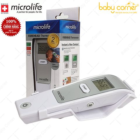  Nhiệt Kế Điện Tử Hồng Ngoại Đa Chức Năng Microlife FR1MF1 