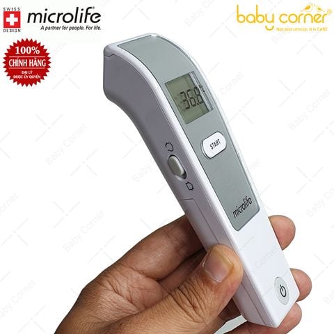  Nhiệt Kế Điện Tử Hồng Ngoại Đa Chức Năng Microlife FR1MF1 