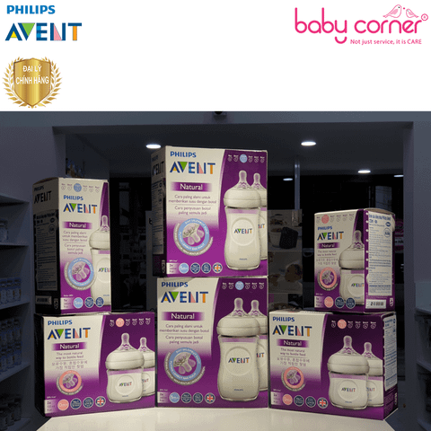  Bình sữa Philips Avent Nhựa PP Mô Phỏng Tự Nhiên, 330ml, Bé Từ 6 Tháng Tuổi 