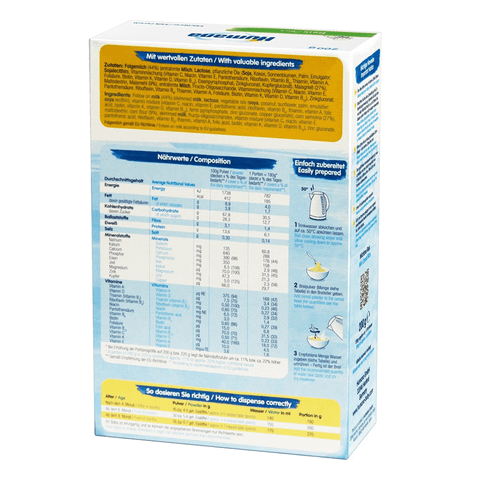  Bột Ăn Dặm Humana GẠO-SỮA (bé từ 4 tháng) 