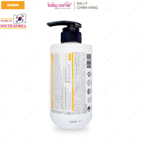  Gel Rửa Bình Thuần Chay Lalabebe K-mom Hàn Quốc, Chai 500ML 