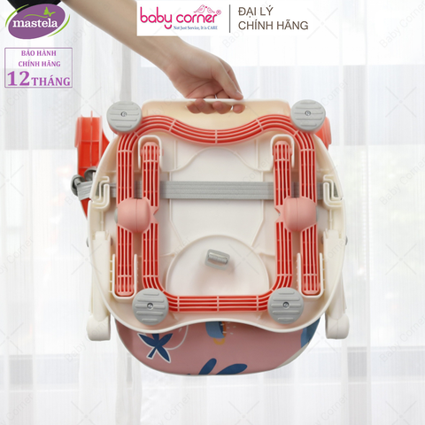  Ghế Ngồi Ăn Du Lịch Dạng Thấp MASTELA Có Nâng Hạ Độ Cao MSTL1013-A, Lót Da 