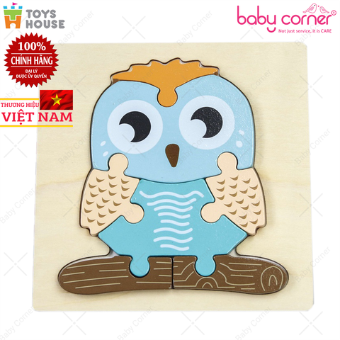  Đồ Chơi Ghép Hình Gỗ 3D Toys House 