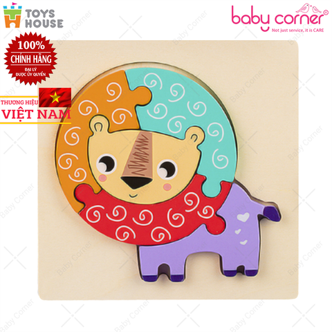  Đồ Chơi Ghép Hình Gỗ 3D Toys House 