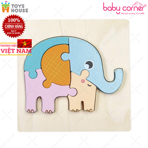  Đồ Chơi Ghép Hình Gỗ 3D Toys House 