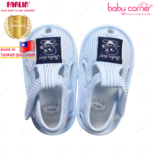  Giầy vải em bé hở mũi Farlin (BF-471) 