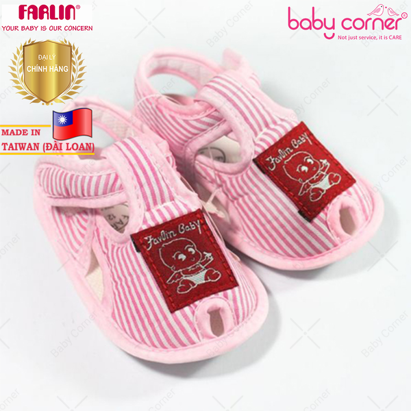  Giầy vải em bé hở mũi Farlin (BF-471) 