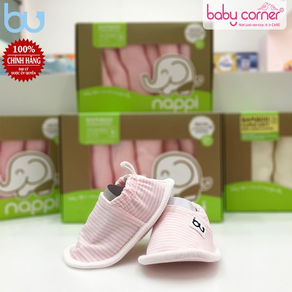  Giày vải Bu cho bé từ 3-6 tháng 