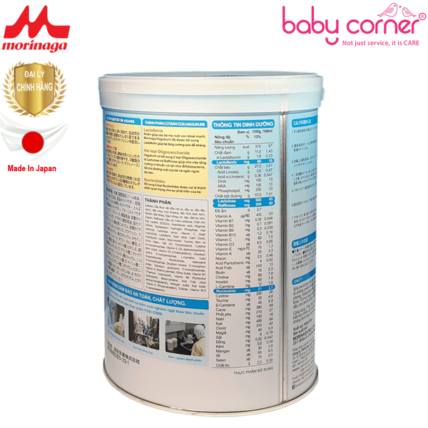  Sữa Morinaga Hagakumi (Số 1) Cho Bé 0-6 Tháng - 850gr (nhập Nhật) 