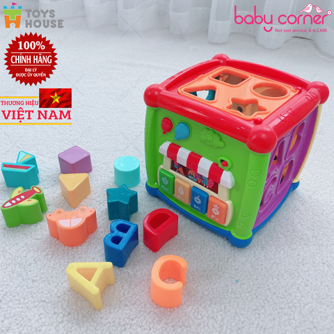  Hộp Lập Phương Thả Khối Có Đàn Nhạc Toys House HE0520 