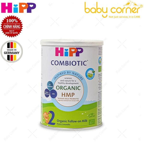  Sữa Bột HiPP Organic Combiotic Số 2, Bé Từ 6 - 12 tháng, 350g 