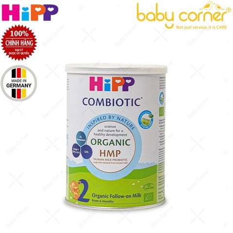  Sữa Bột HiPP Organic Combiotic Số 2, Bé Từ 6 - 12 tháng, 350g 
