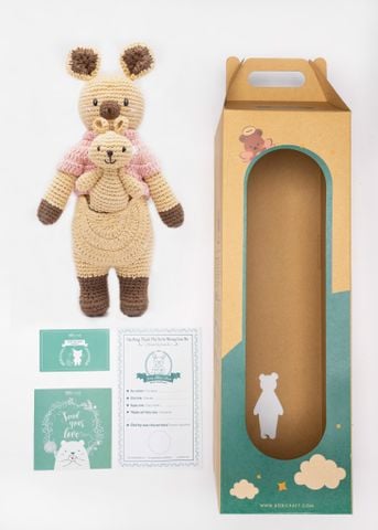  Kangaroo Đứng M Bộ Màu Bobi Craft 