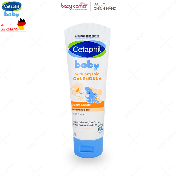  Kem Hăm Tã Cetaphil Baby Hoa Cúc, Tuýp 70G 