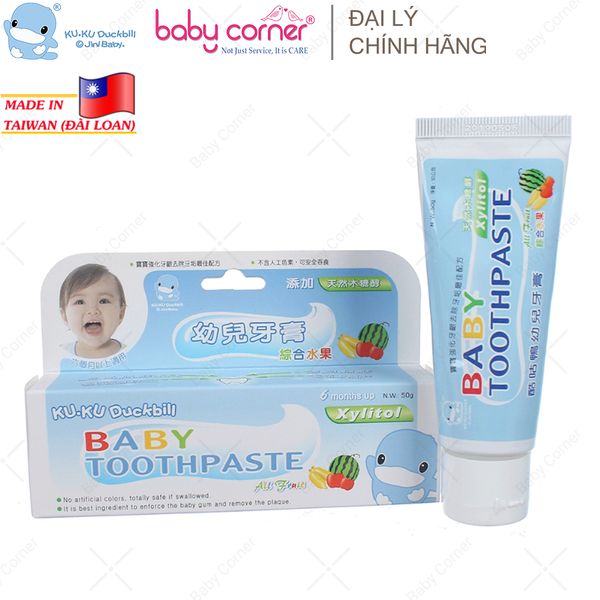  Kem Đánh Răng Kuku Hương Trái Cây 