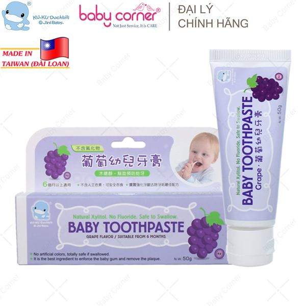  Kem đánh răng Kuku hương nho 