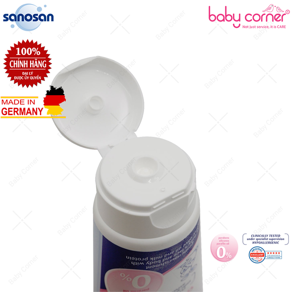 Kem Dưỡng Ẩm SANOSAN Baby Chiết Xuất Olive Hữu Cơ, 75ml 