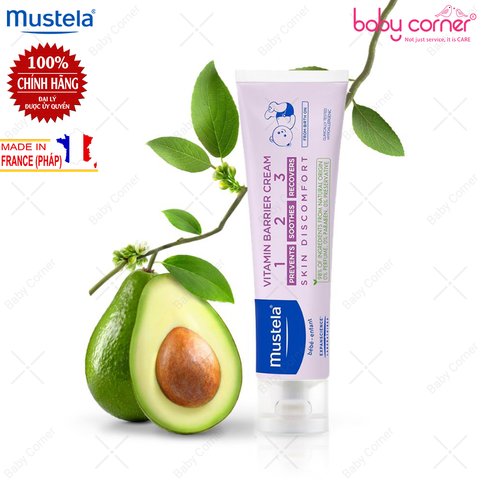  Kem Dưỡng Da Chống Hăm Tã MUSTELA VITAMIN BARRIER CREAM (50ml) 