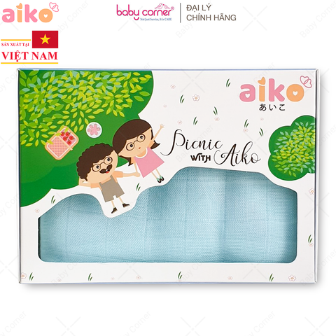  Khăn Tắm Sợi Tre Trơn AIKO, 120X110CM (1 Cái/Hộp) 