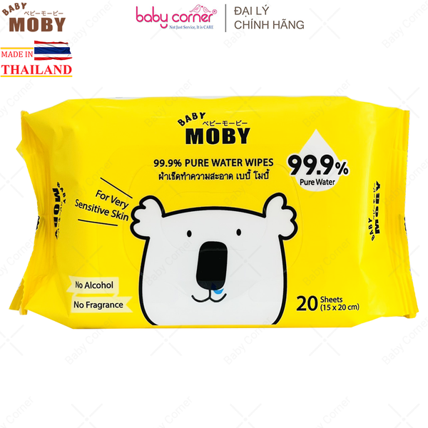  Khăn Ướt Nappi (Gói 20 Miếng) 