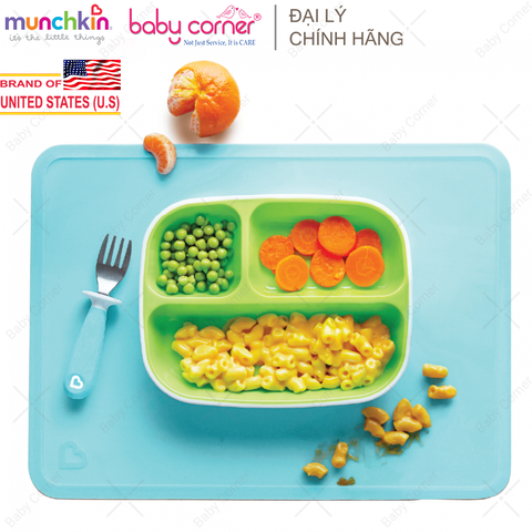  Bộ 2 Đĩa Chia Ngăn Chống Trượt Munchkin 