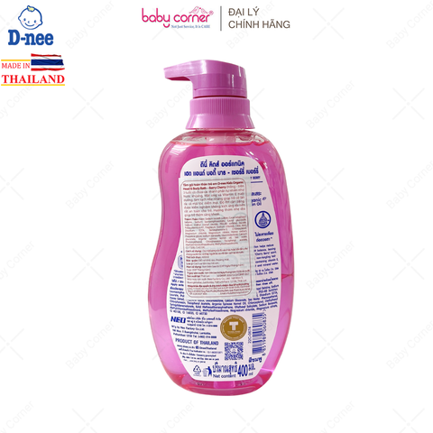  Sữa Tắm Gội Trẻ Em (Kids) DNEE, 400ML, Cho Bé Từ 3 Tuổi 