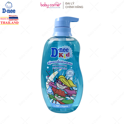  Sữa Tắm Gội Trẻ Em (Kids) DNEE, 400ML, Cho Bé Từ 3 Tuổi 