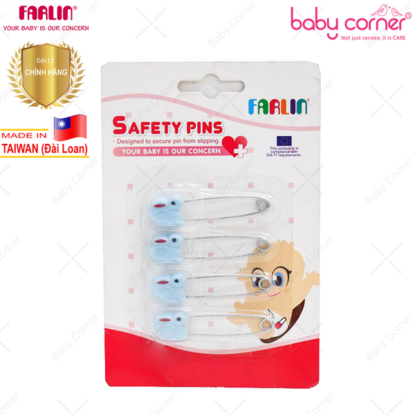  Kim băng an toàn (gài yếm, tã) Farlin (BF-120) 