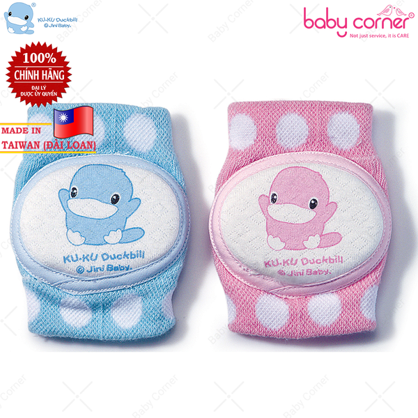  Vớ Lót Đầu Gối Bé Tập Bò Kuku (KU2811) 