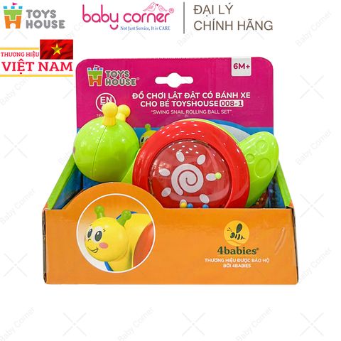  Đồ Chơi Lật Đật Có Bánh Xe Cho Bé Toys House 0722 