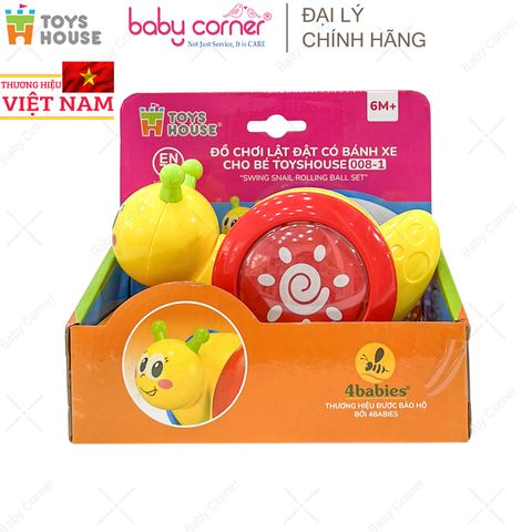  Đồ Chơi Lật Đật Có Bánh Xe Cho Bé Toys House 0722 