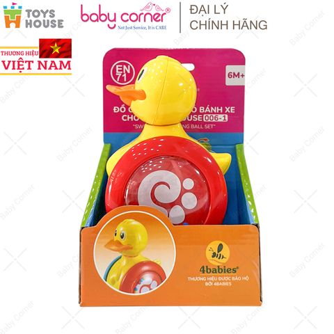  Đồ Chơi Lật Đật Có Bánh Xe Cho Bé Toys House 0722 