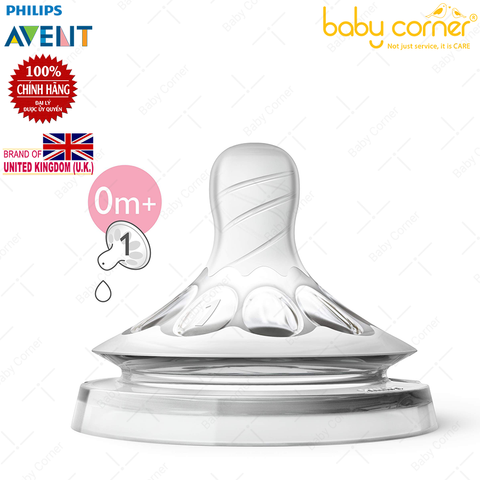  Set 2 Núm Ti Mô Phỏng Tự Nhiên Philips Avent, Cho Bé Từ 0 Tháng, 1 Tháng, 3 Tháng, 6 Tháng, Y CUT, 9 Tháng 