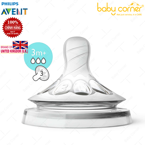  Set 2 Núm Ti Mô Phỏng Tự Nhiên Philips Avent, Cho Bé Từ 0 Tháng, 1 Tháng, 3 Tháng, 6 Tháng, Y CUT, 9 Tháng 