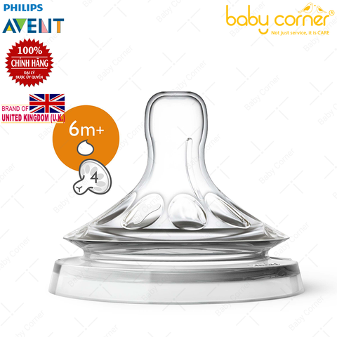  Set 2 Núm Ti Mô Phỏng Tự Nhiên Philips Avent, Cho Bé Từ 0 Tháng, 1 Tháng, 3 Tháng, 6 Tháng, Y CUT, 9 Tháng 