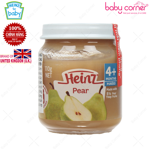  Lê nghiền cho trẻ từ 4 tháng tuổi - Heinz Pear 