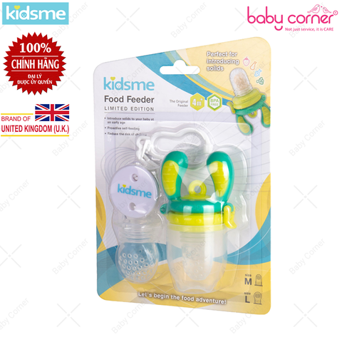  Bộ Túi Nhai Chống Hóc Limited Edition (APET Blister) Kidsme 