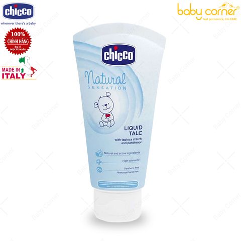  Phấn Rôm Nước CHICCO Natural Sensation, Từ 0 Tháng, 100ml 