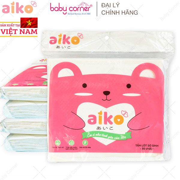  Lót Xu 4 Lớp Aiko, 30 Tờ/Túi, Size 20x22CM 