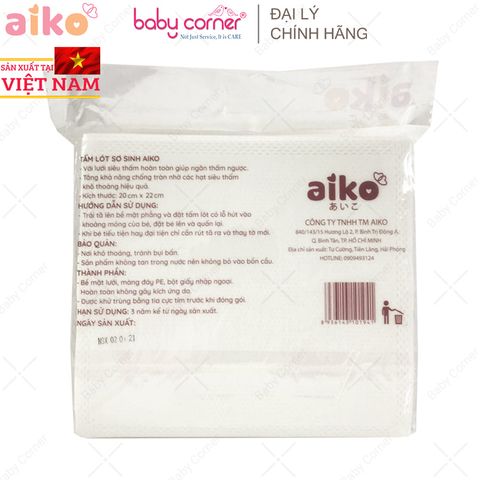  Lót Xu 4 Lớp Aiko, 30 Tờ/Túi, Size 20x22CM 