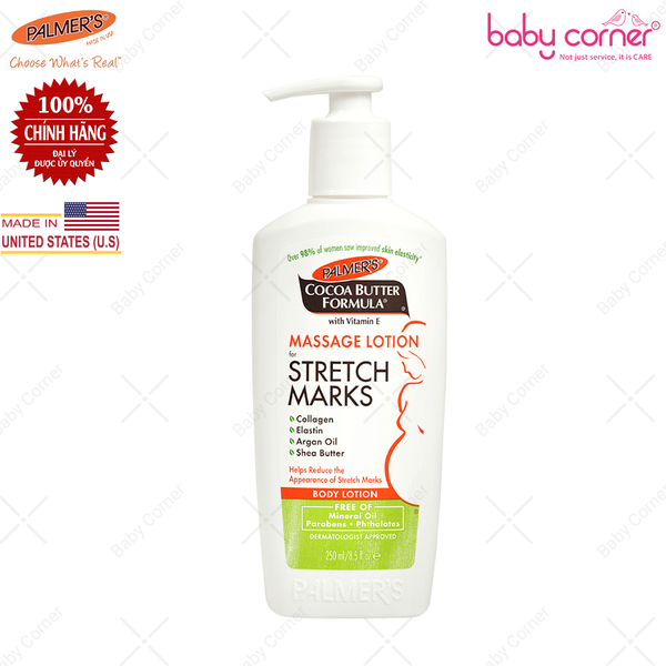  Lotion ngăn ngừa và giảm rạn khi mang thai Palmer's 250ml 